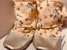 Load image into Gallery viewer, Double Secure Booties Hard Sole