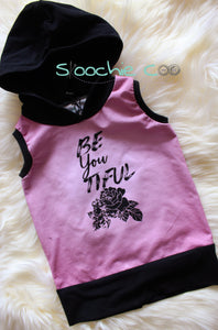 Matching Sleeveless Hoodie and Short Sets