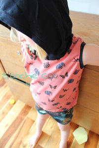 Matching Sleeveless Hoodie and Short Sets