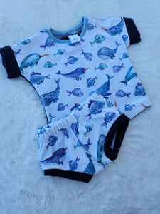 Grow Dolman Shirt and Short Sets