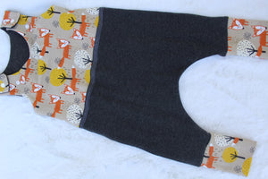 Shoulder Snap Grow Rompers 3-12M