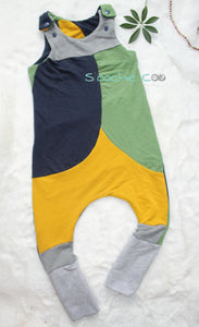 Shoulder Snap Grow Rompers 3-5T