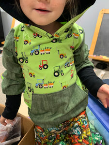 Grow Hoodies 3-6Y