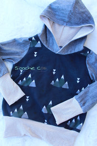 Grow Hoodies 3-6Y