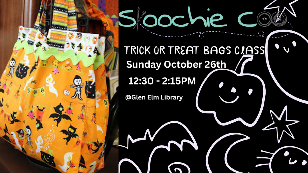 October 26th Trick or Treat Sewing Class