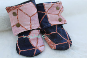 Double Secure Booties Hard Sole
