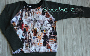 Grow sweaters and Tees 6-9yr