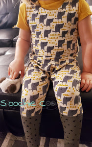 Shoulder Snap Grow Rompers 3-5T
