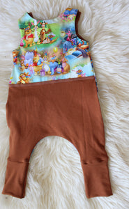Shoulder Snap Grow Rompers 3-5T