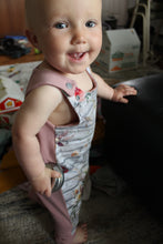 Load image into Gallery viewer, Shoulder Snap Grow Rompers 3-5T
