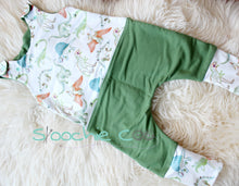Load image into Gallery viewer, Shoulder Snap Grow Rompers 3-12M
