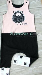 Shoulder Snap Grow Rompers 3-12M