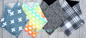 Crossover Snap Scarves