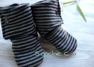 Double Secure Booties Soft Sole